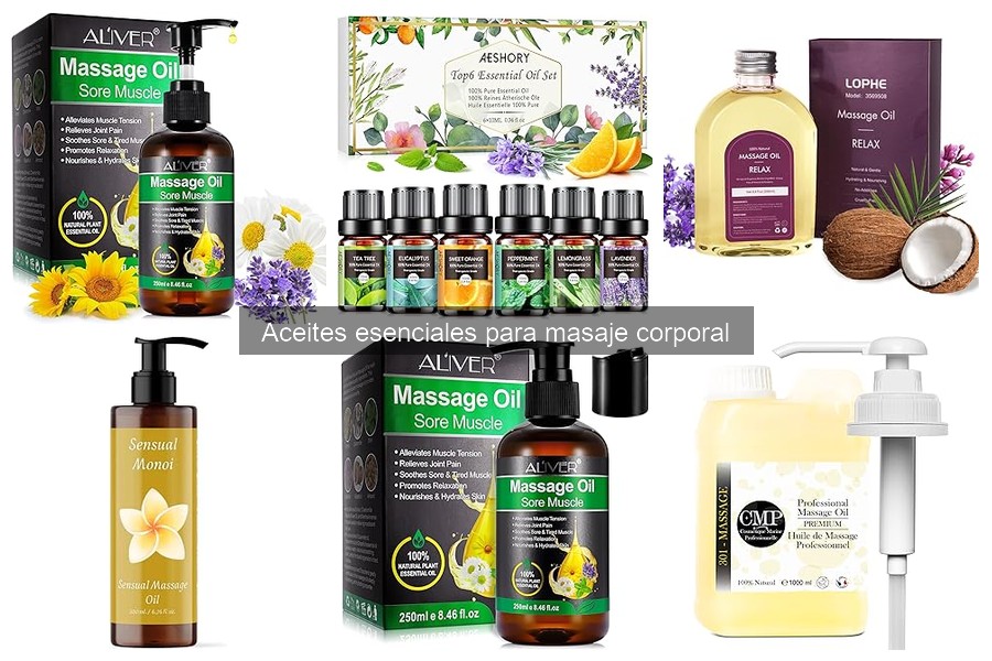 Dónde comprar aceites esenciales para masaje a buen precio