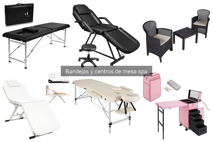 Dónde comprar bandejas y centros de mesa spa al mejor precio