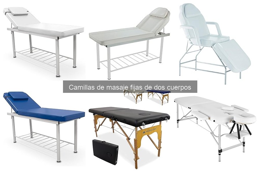 ¿Dónde comprar camillas de masaje fijas de dos cuerpos?