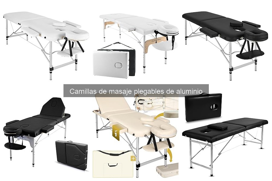 Dónde comprar camillas de masaje plegables de aluminio baratas