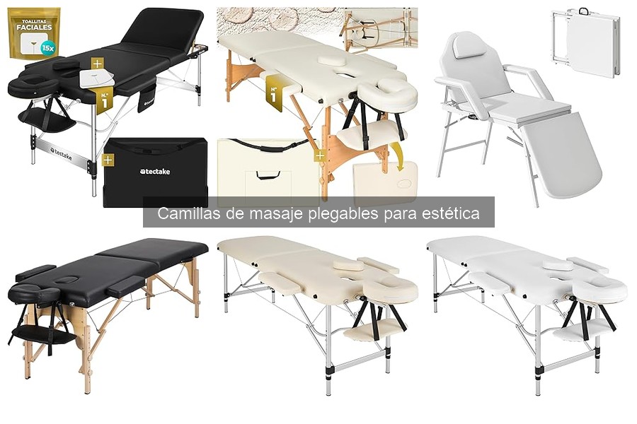 Dónde comprar camillas de masaje plegables y precios razonables