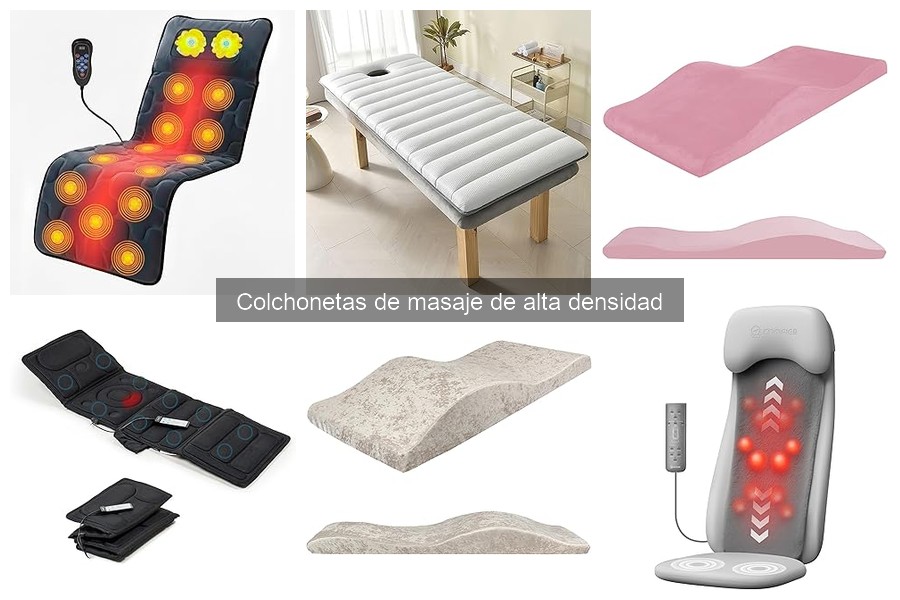 Dónde comprar colchonetas de masaje de alta densidad baratas