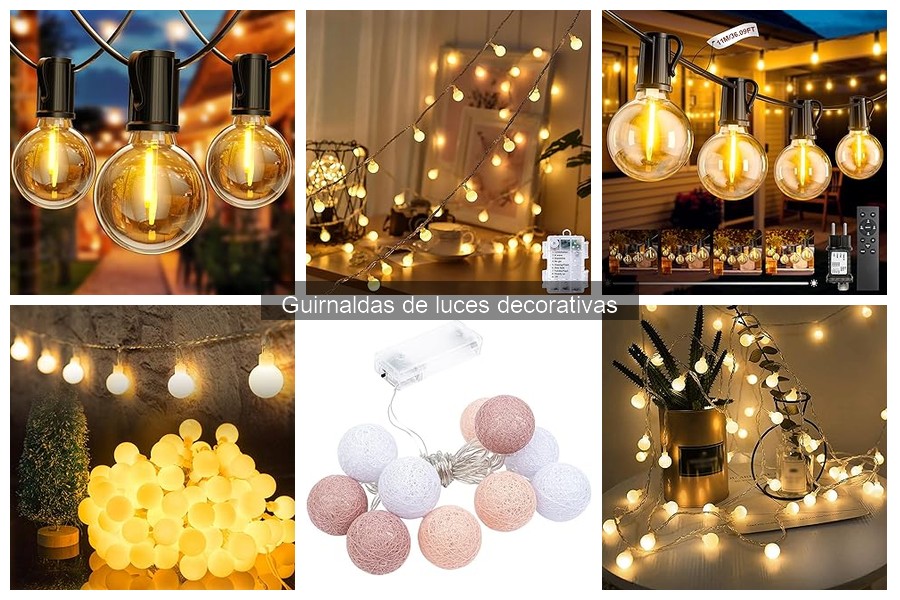 Dónde comprar guirnaldas de luces decorativas online