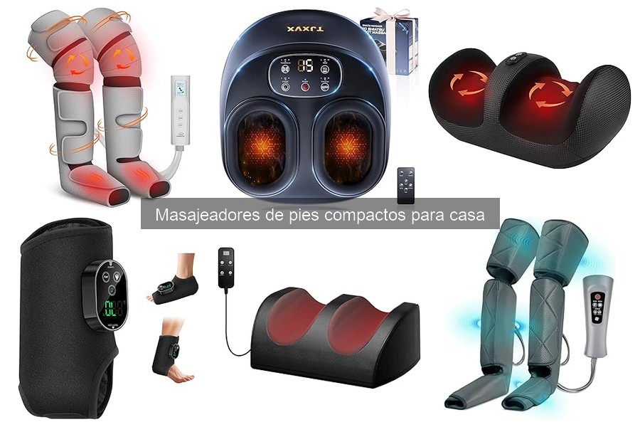 ¿Dónde comprar masajeadores de pies compactos?