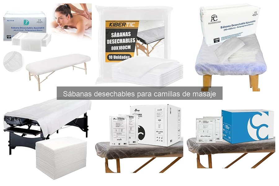 Dónde comprar sábanas desechables para camillas de masaje