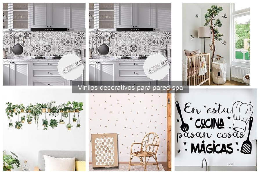 Dónde comprar vinilos decorativos para paredes tipo spa