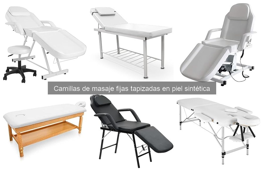 Errores comunes al usar camillas de masaje fijas tapizadas en piel sintética