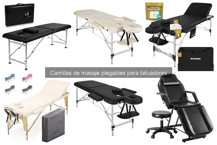 Errores comunes al usar camillas de masaje para tatuadores