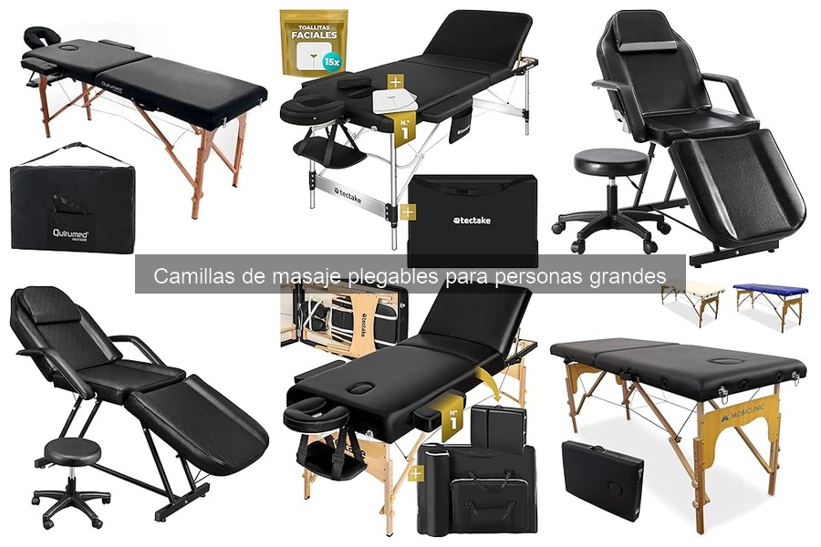 Errores comunes al usar camillas de masaje plegables grandes