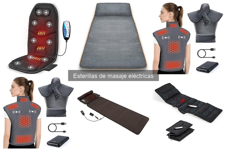 Esterillas de masaje eléctrico: alivio para el dolor crónico