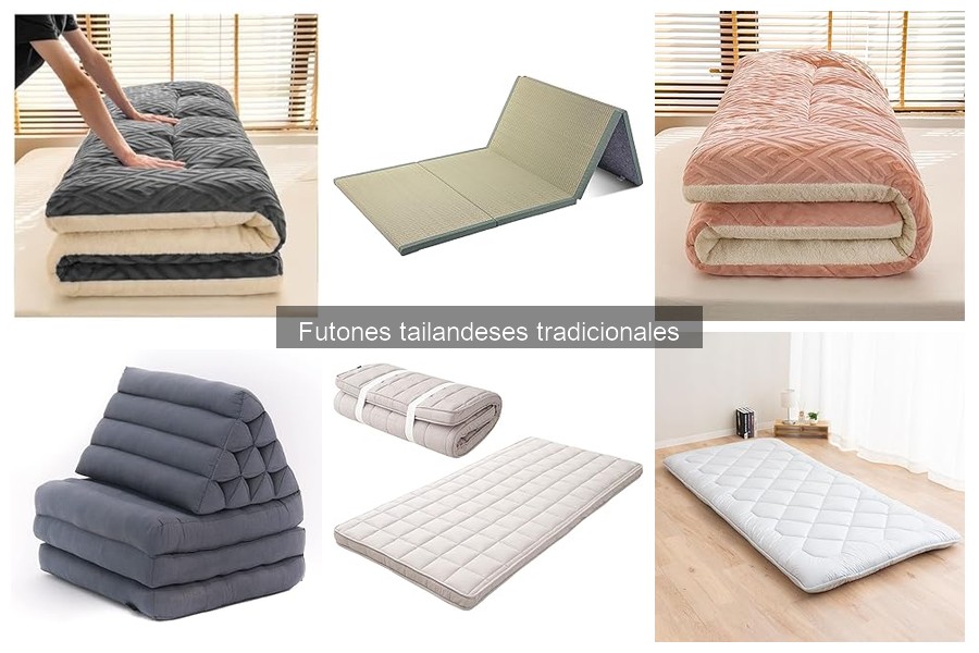 Estilos y diseños de futones tailandeses: guía de selección