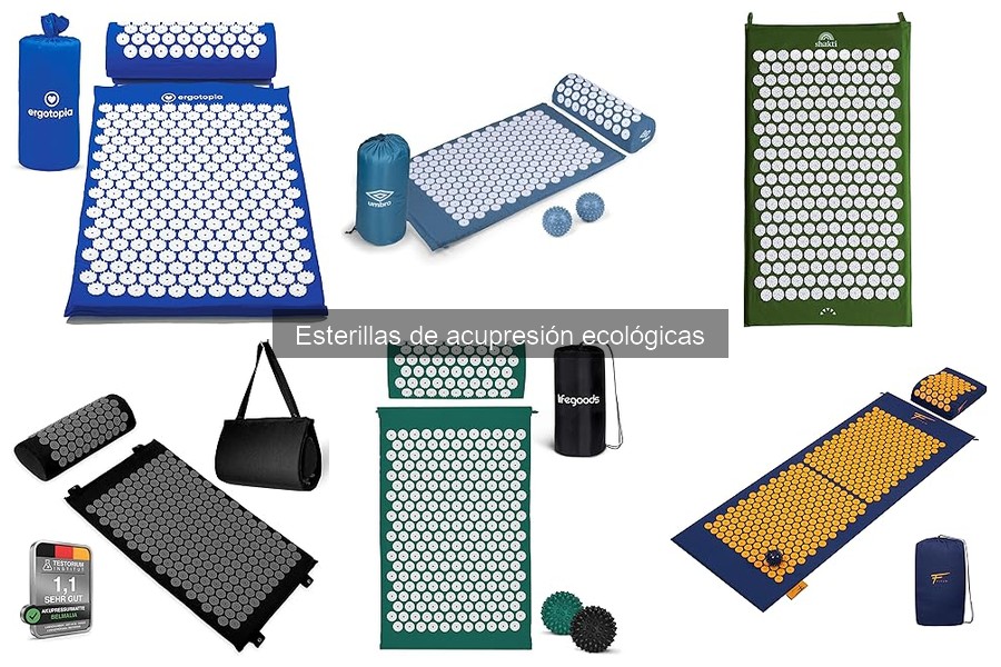 Guía de compra de esterillas de acupresión ecológicas