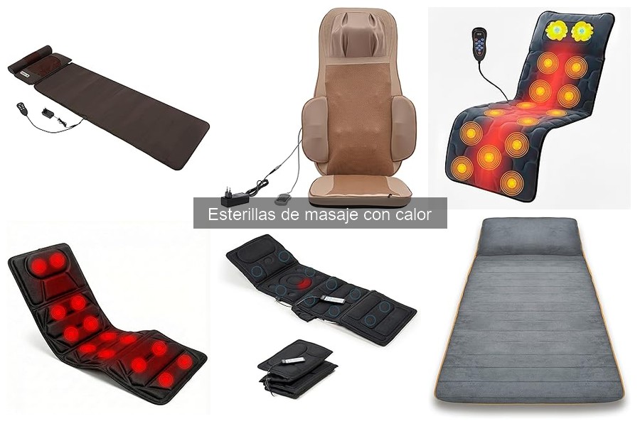 Guía de compra de esterillas de masaje con calor