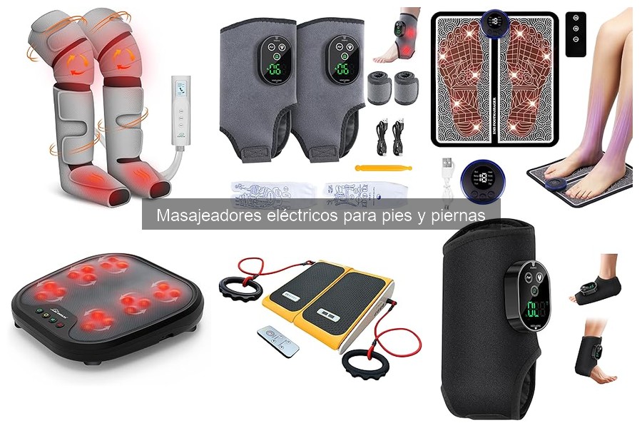 Guía de compra de masajeadores eléctricos para pies