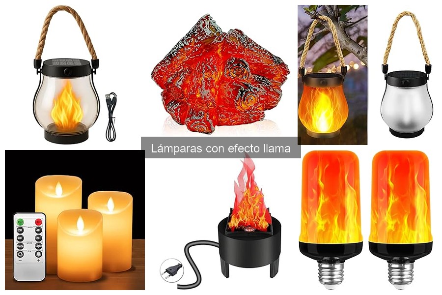 Guía de compra: Lámparas con efecto llama para tu hogar