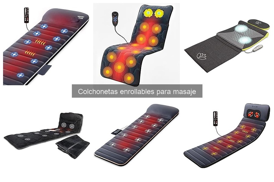 Guía de Uso Efectivo de Colchonetas Enrollables para Masaje