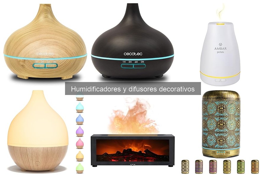** Guía de uso y mantenimiento de humidificadores y difusores