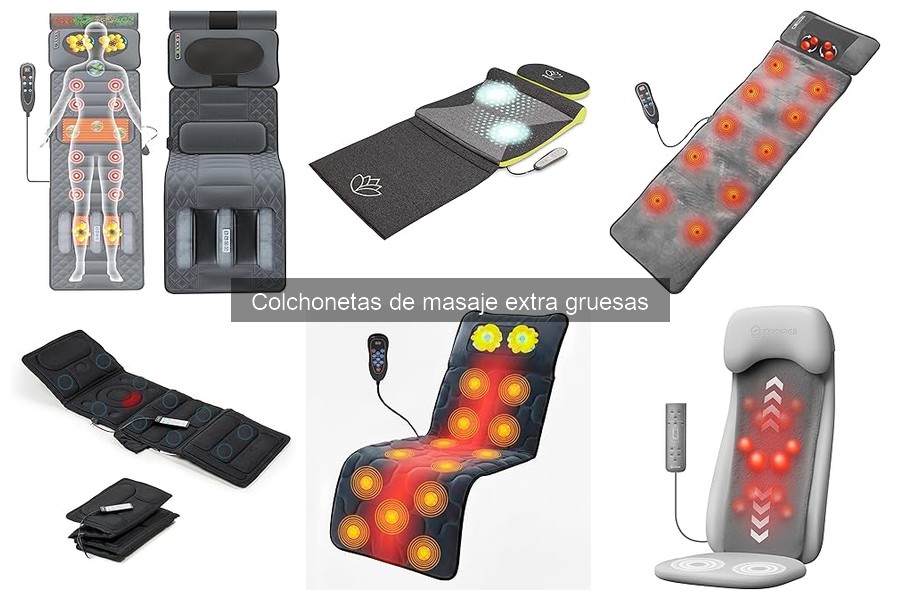 Guía para elegir la colchoneta de masaje extra gruesa