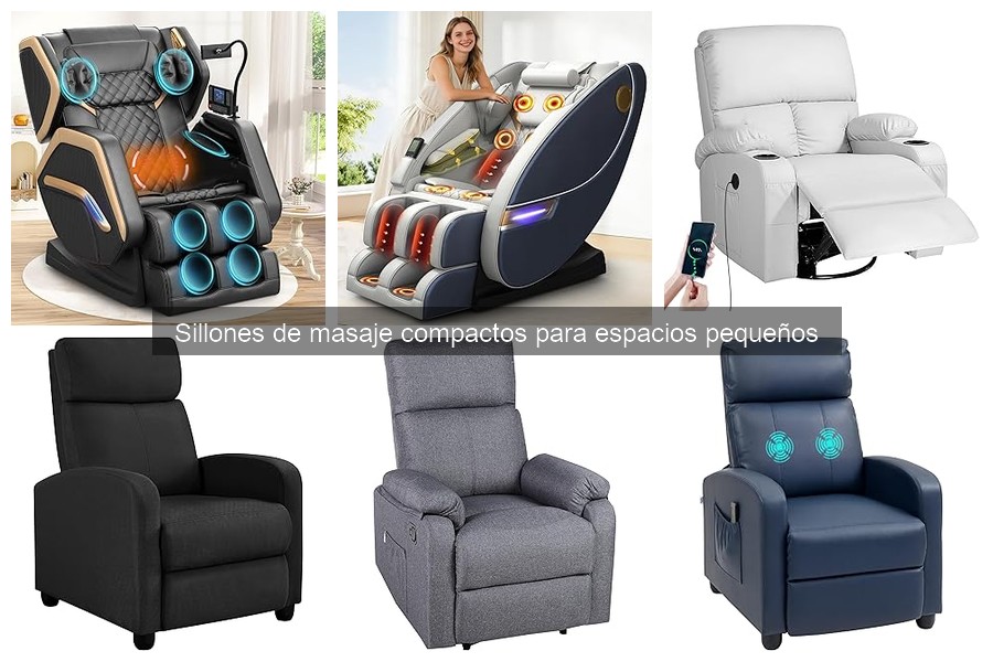Guía para elegir sillones de masaje compactos para espacios pequeños