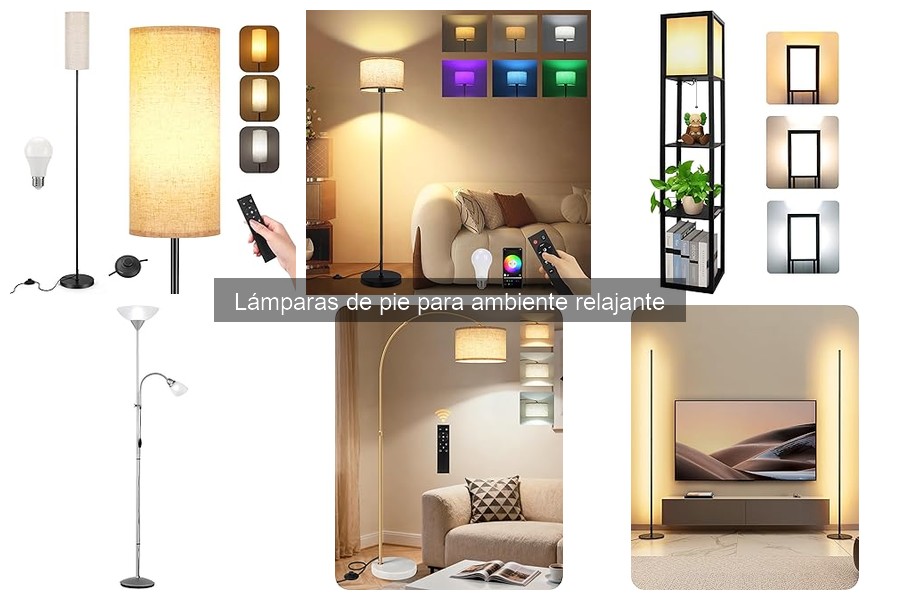 Guía para seleccionar lámparas de pie para ambiente relajante