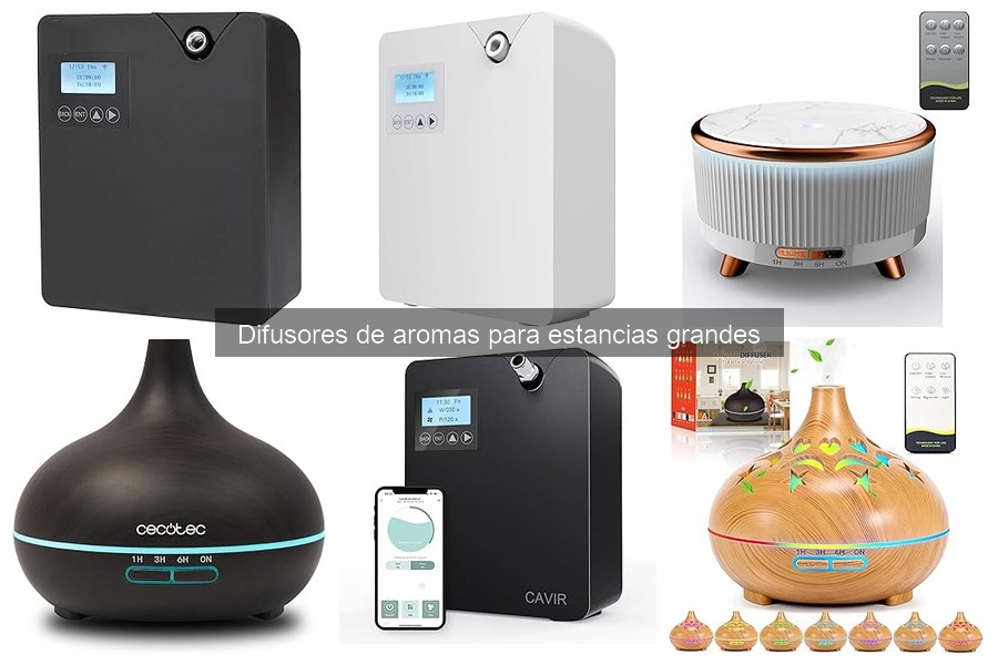 Instrucciones para Usar Difusores de Aromas en Estancias Grandes