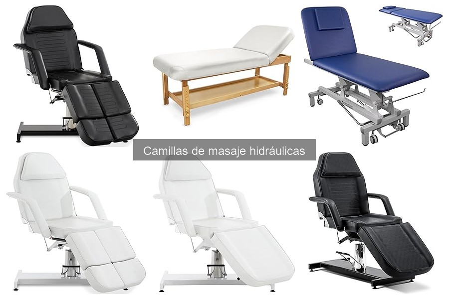 Instrucciones para Usar una Camilla de Masaje Hidráulica