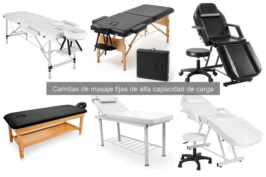 Mantenimiento y cuidado de camillas de masaje fijas