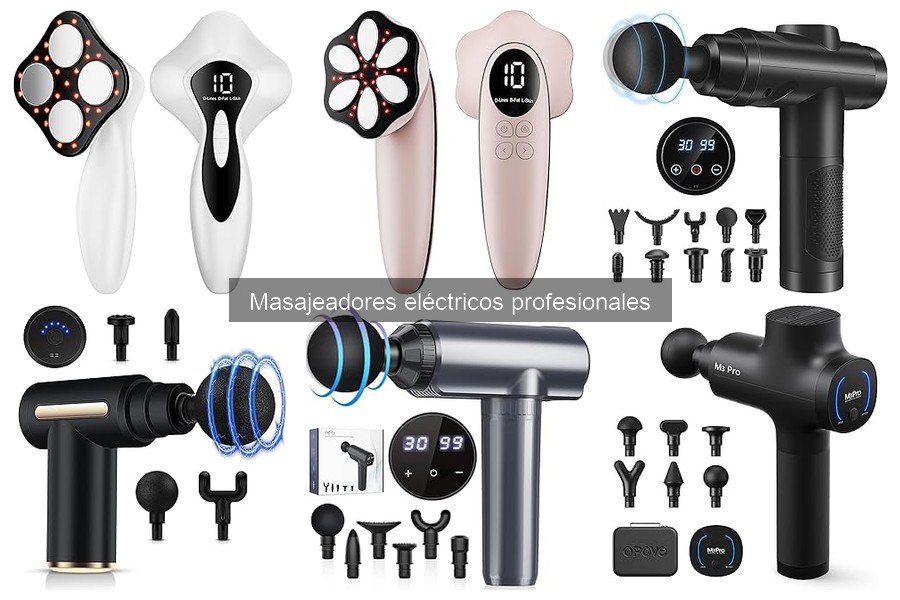 Mantenimiento y limpieza de masajeadores eléctricos profesionales