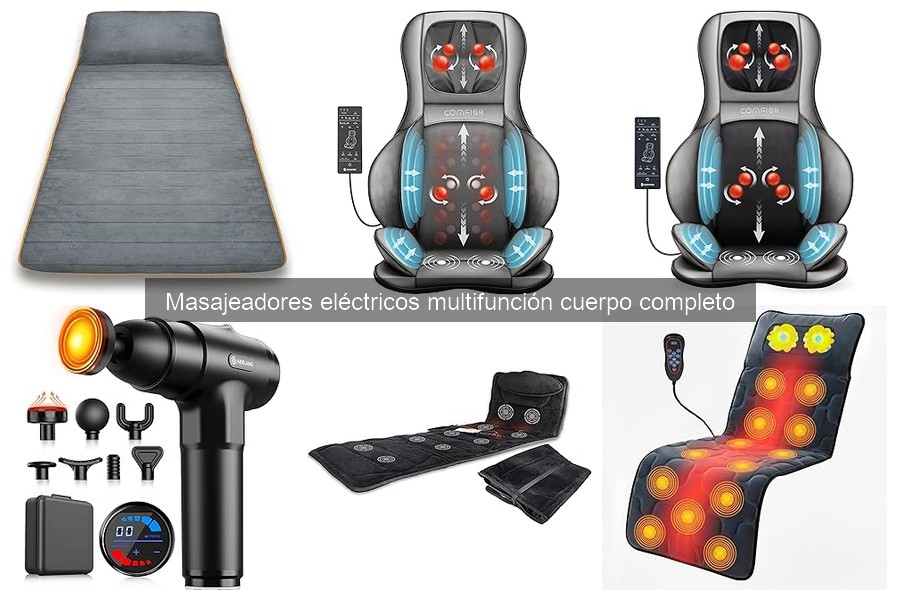 Maximiza el Alivio con un Masajeador Eléctrico Multifunción
