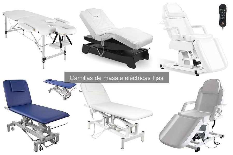 Mejor camilla de masaje eléctrica fija para profesionales