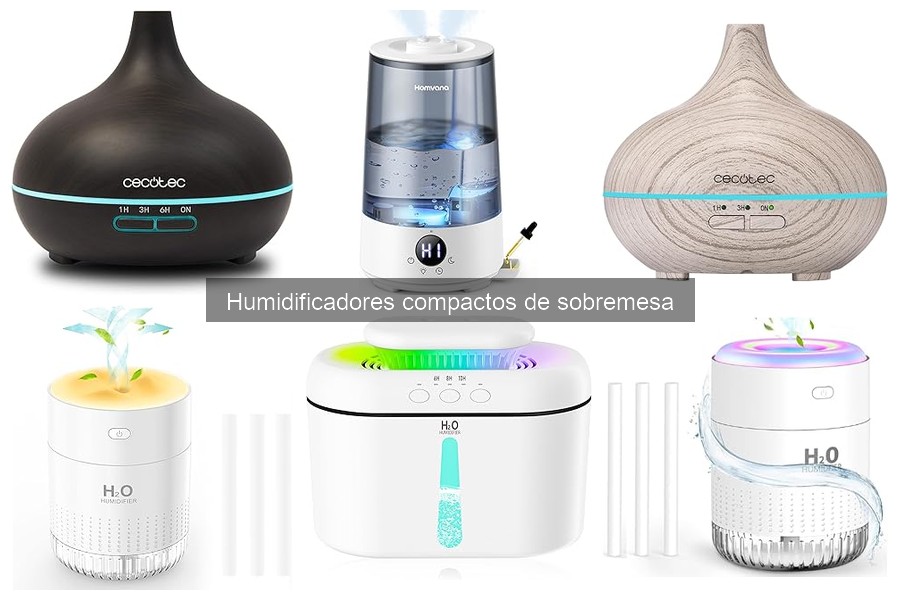 Mejora la Calidad del Aire con Humidificadores Compactos