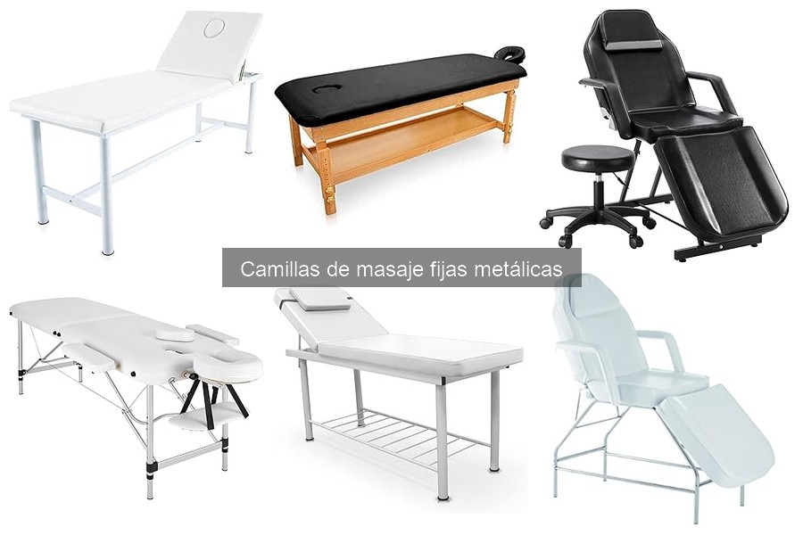 Mejores Accesorios para Camillas de Masaje Fijas Metálicas