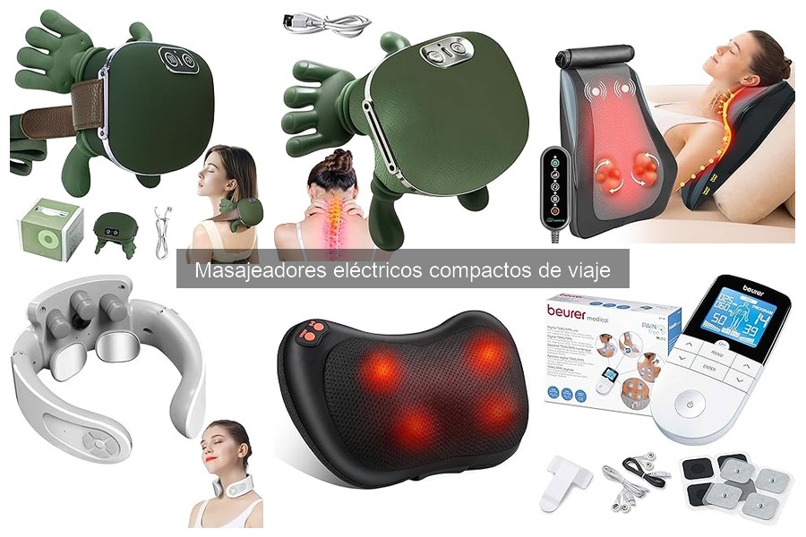 Mejores accesorios para masajeadores eléctricos de viaje