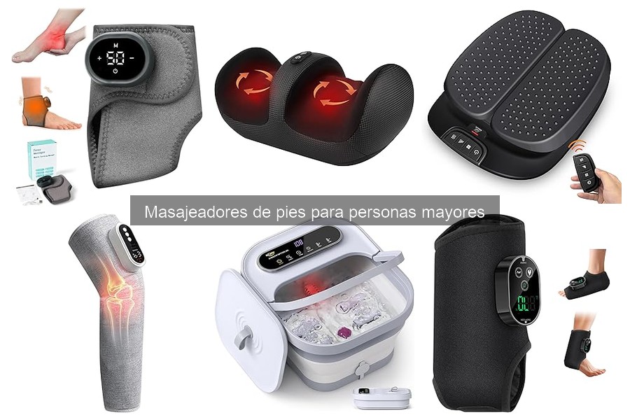 Mejores alternativas a masajeadores de pies para circulación