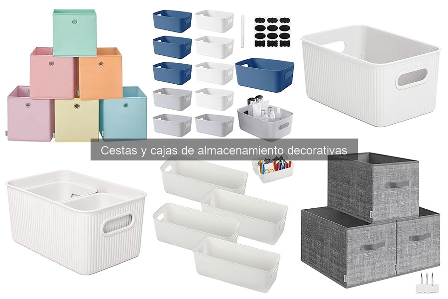Mejores cestas y cajas de almacenamiento infantil en 2023