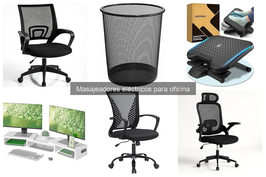 Mejores consejos para usar masajeadores eléctricos en la oficina