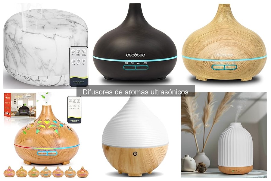 Mejores difusores de aromas ultrasónicos para el hogar