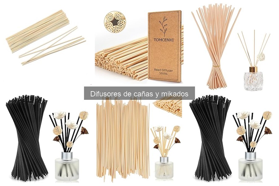 Mejores fragancias para difusores de cañas y mikados
