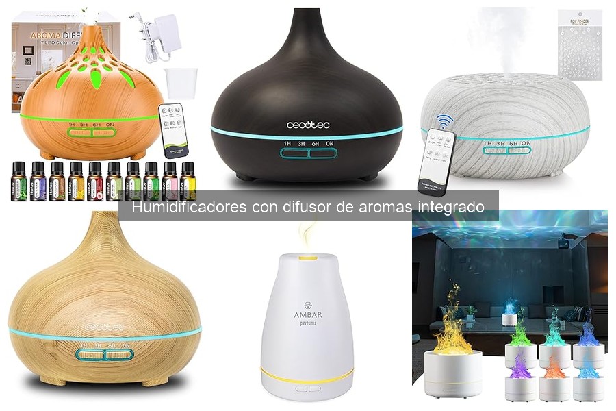 Mejores humidificadores con difusor de aromas para profesionales