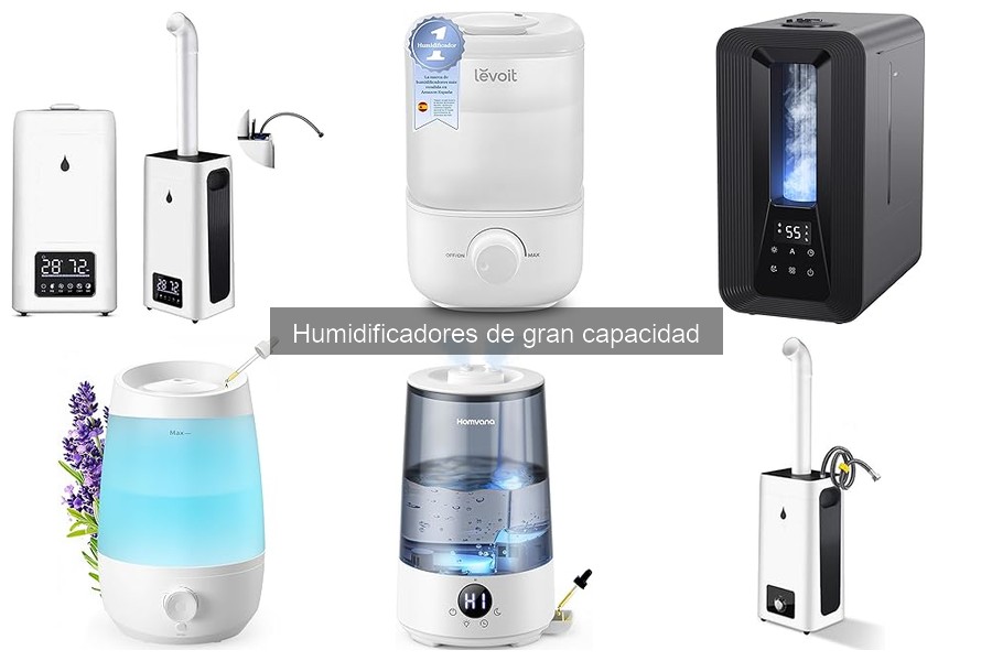 Mejores humidificadores de gran capacidad para habitaciones grandes