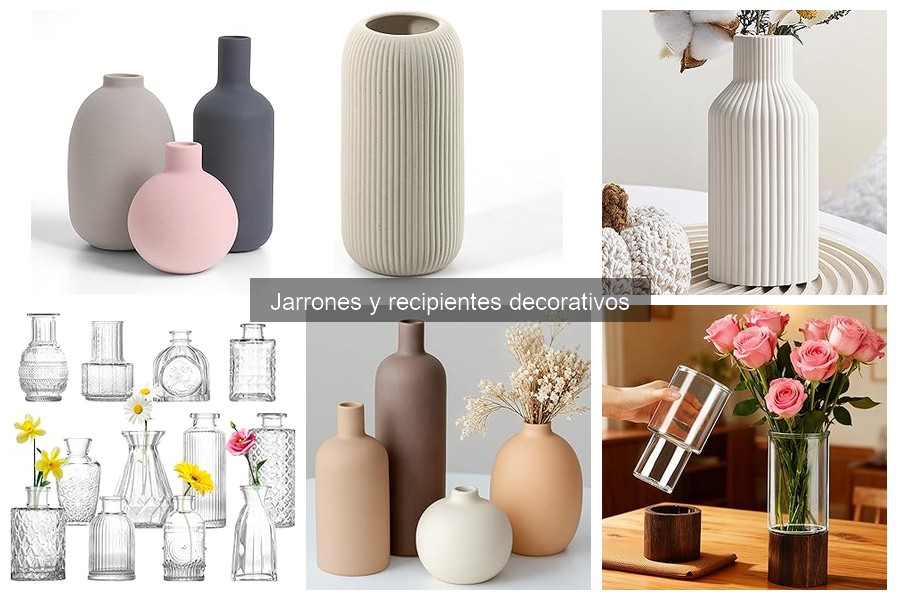Mejores jarrones decorativos para interiorismo: comparativa