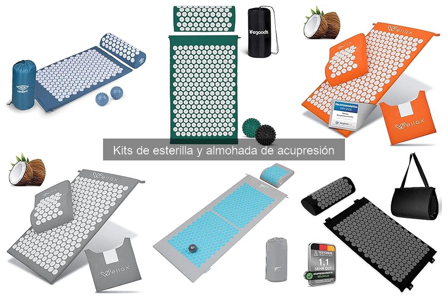 Mejores Kits de Esterilla y Almohada de Acupresión para Principiantes