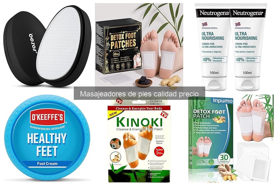 Mejores masajeadores de pies calidad-precio en 2023