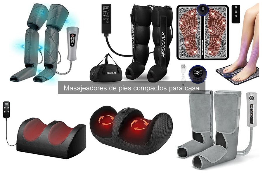 Mejores masajeadores de pies compactos para deportistas