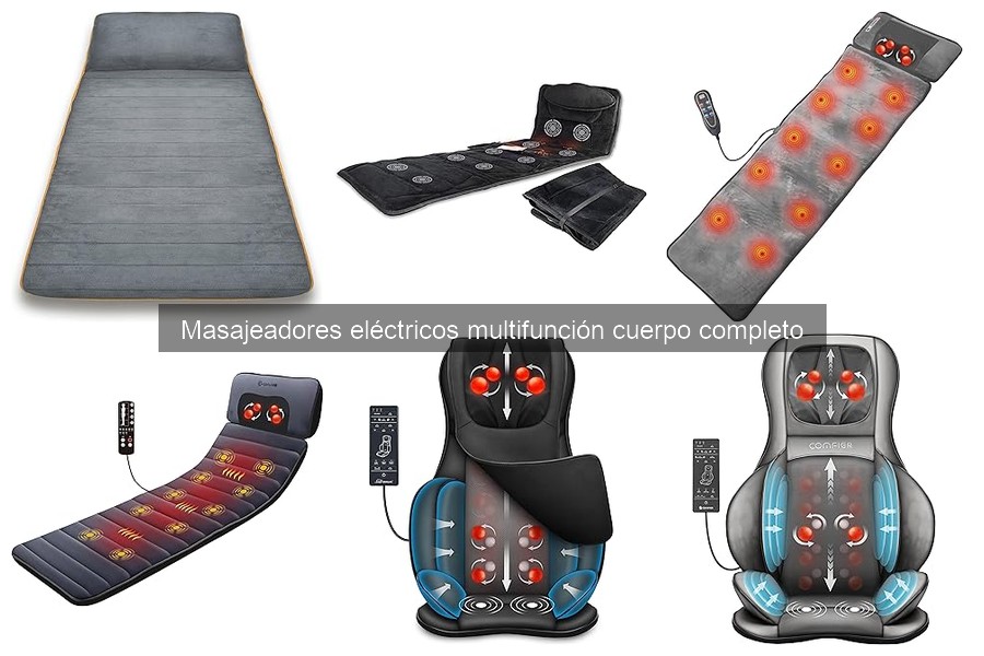 Mejores masajeadores eléctricos multifunción para aliviar el dolor