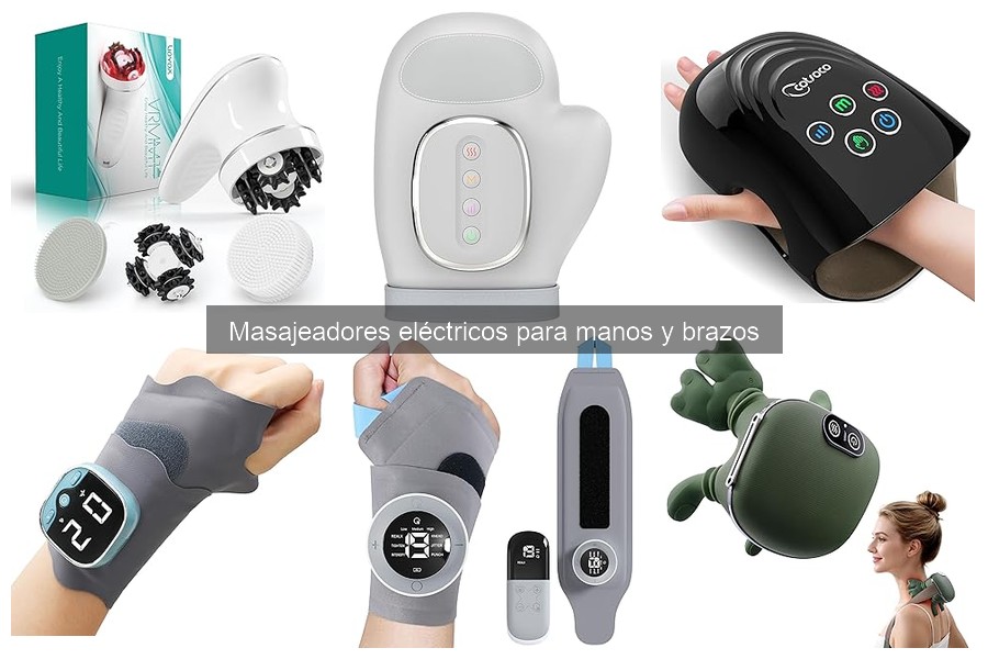 Mejores masajeadores eléctricos para manos y brazos en 2023