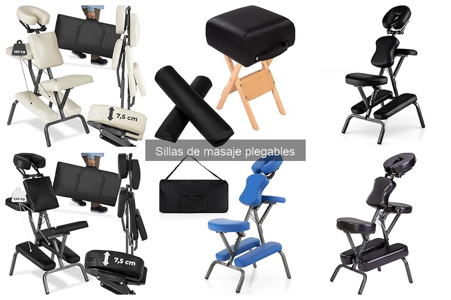 Mejores sillas de masaje plegables para uso profesional