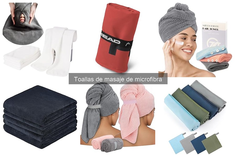 Mejores toallas de masaje de microfibra para profesionales