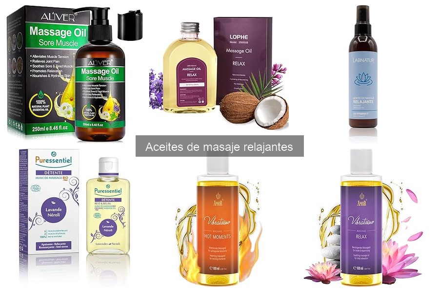 Ofertas y Dónde Comprar Aceites de Masaje Relajantes