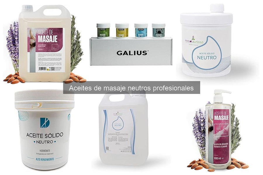 Opiniones sobre aceites de masaje neutros profesionales